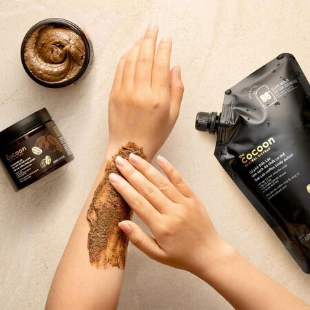 Túi Refill Tẩy Da Chết Toàn Thân Cocoon Sạch Da 600ml 02