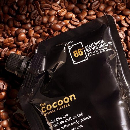 Túi Refill Tẩy Da Chết Toàn Thân Cocoon Sạch Da 600ml 03