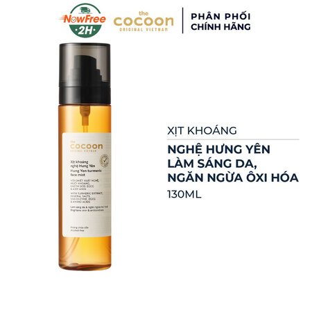 Xịt Khoáng Cocoon Nghệ Hưng Yên Giúp Sáng Da 130ml 01