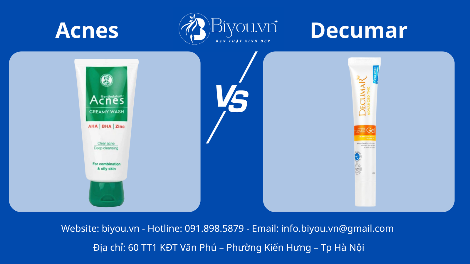 Acnes VS Decumar