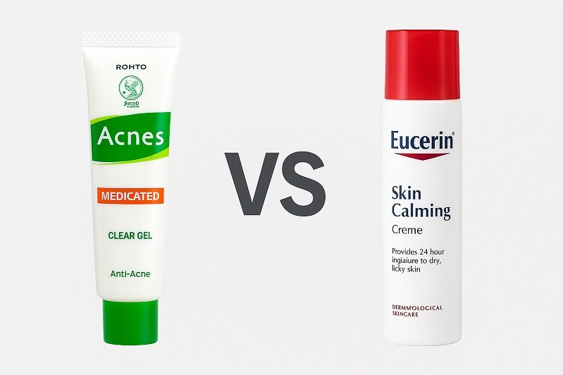 Acnes vs Eucerin
