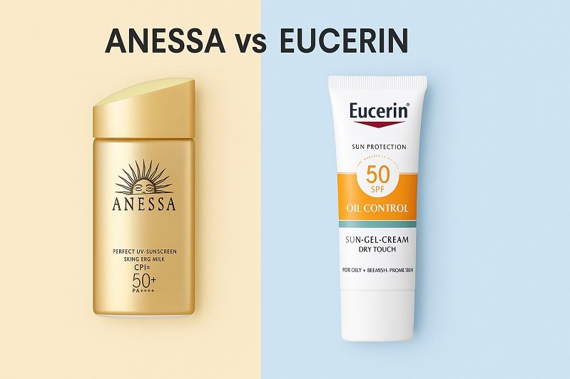 Anessa vs Eucerin