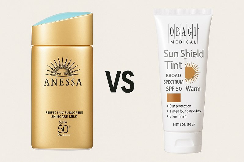 Anessa vs Obagi