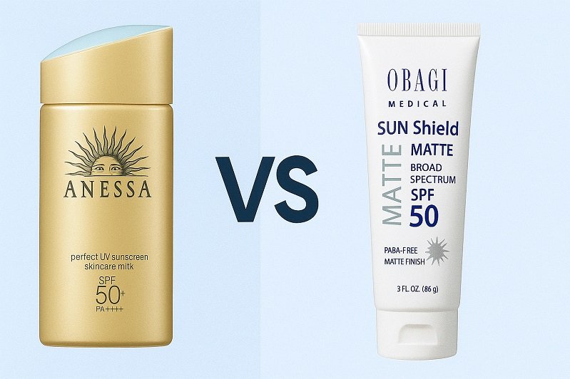 Anessa vs Obagi