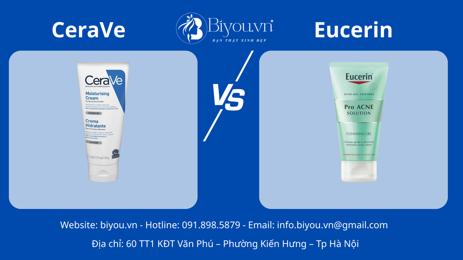 CeraVe vs Eucerin