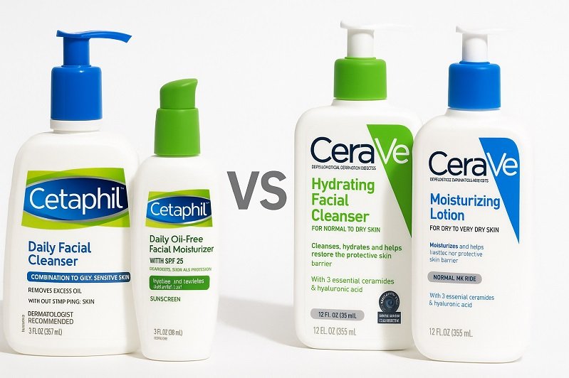Cetaphil vs CeraVe