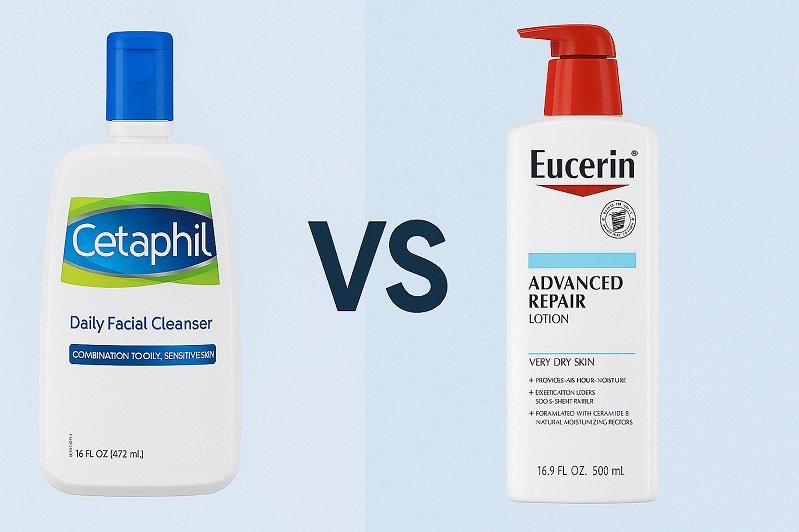 Cetaphil vs Eucerin