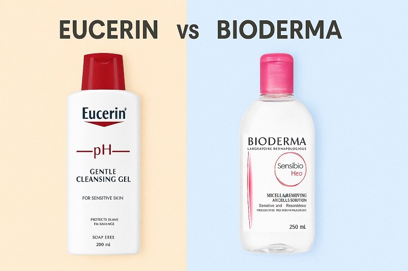 Eucerin vs Bioderma