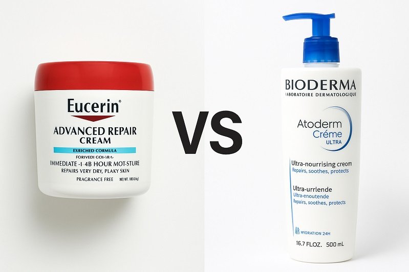 Eucerin vs Bioderma