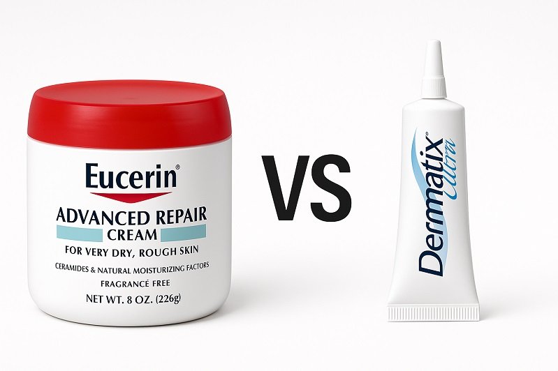 Eucerin vs Dermatix
