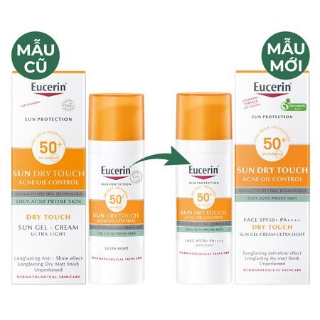 Kem Chống Nắng Eucerin Kiềm Dầu (Có Màu) 50ml 02