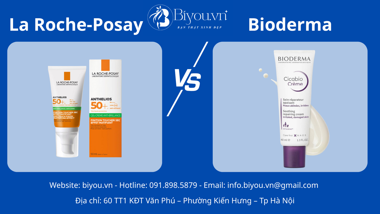 La Roche-Posay vs Bioderma
